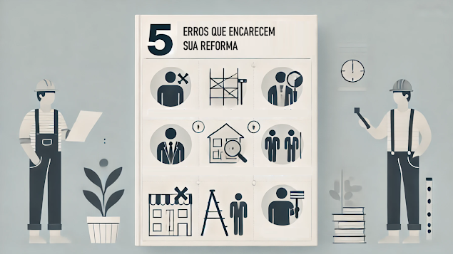 5 Erros que encarecem sua Reforma (e como evitar)