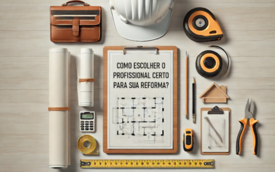 Como escolher o profissional certo para sua reforma?