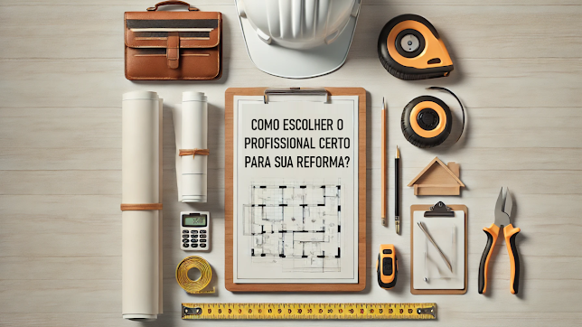 Como escolher o profissional certo para sua reforma?
